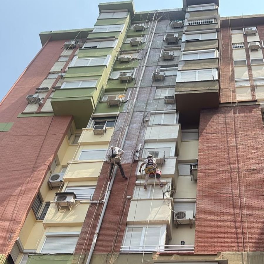 Rehabilitación de fachadas en Sevilla